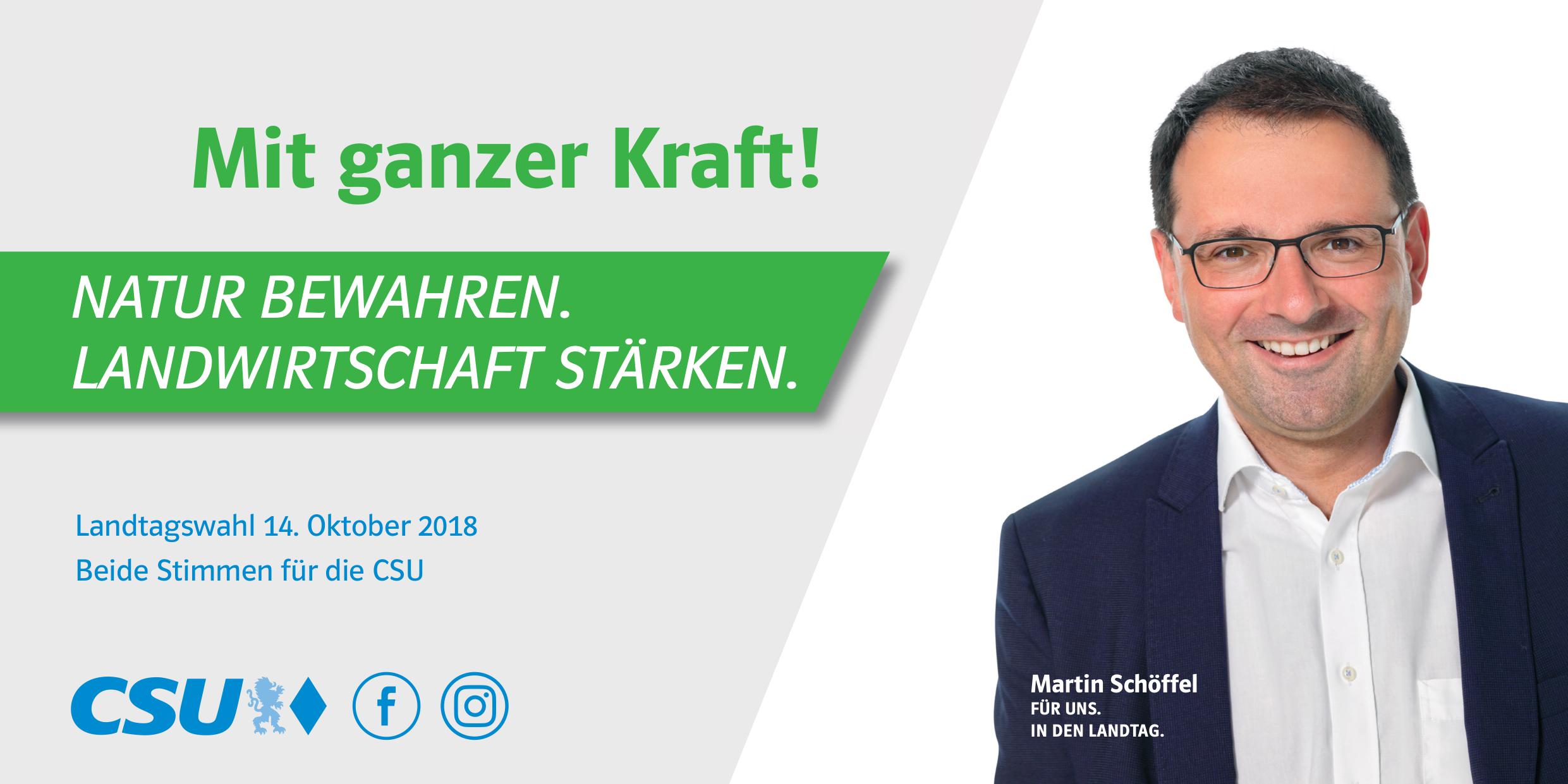 Natur bewahren Landwirtschaft staerken